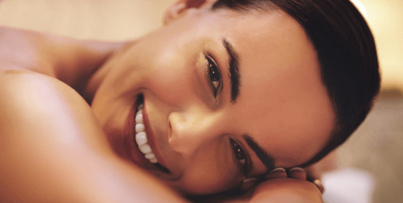 Kent Laser – Hydro2Facial Blog (1) Woman smiling after Hydro2Facial treatment