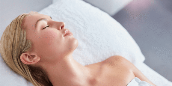 Kent Laser – Microneedling Blog (1) Woman with smooth skin after microneedling